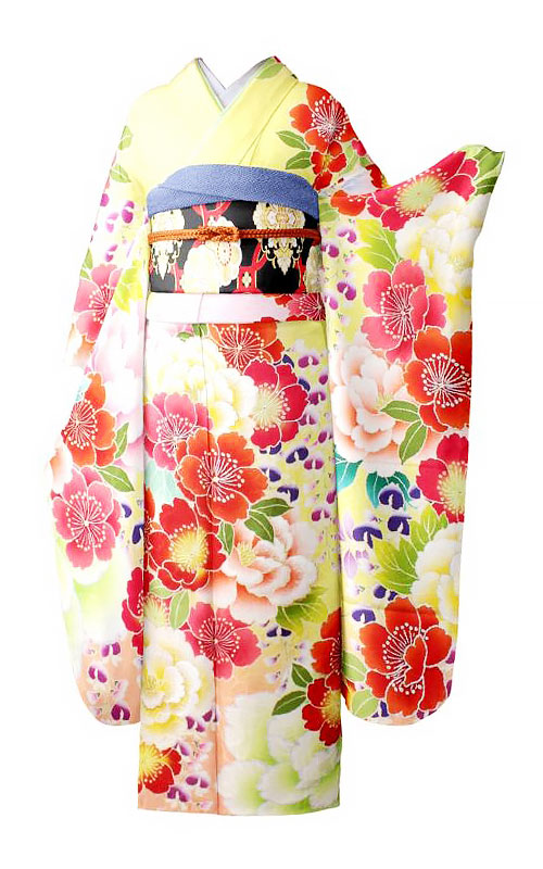 黄＊振袖＊NYLON JAPAN＊振袖撮影会2022