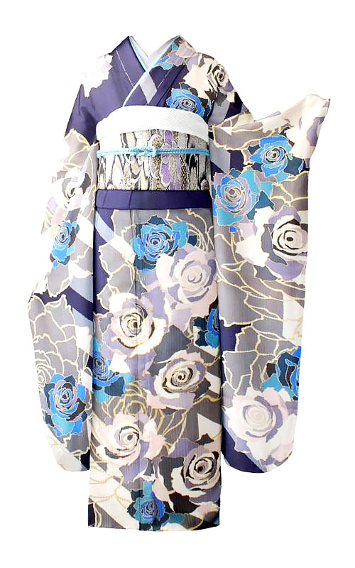 青＊振袖＊NYLON JAPAN＊振袖撮影会2022