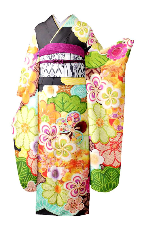 黒＊振袖＊NYLON JAPAN＊振袖撮影会2022