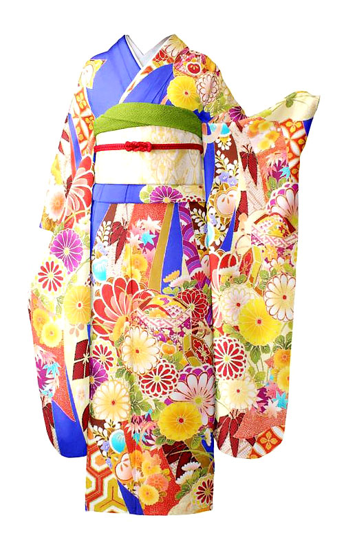 青＊振袖＊NYLON JAPAN＊振袖撮影会2022