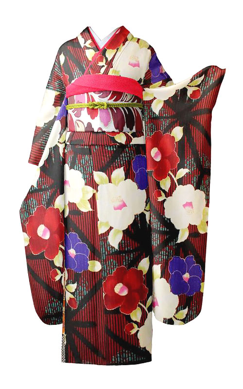 赤＊振袖＊NYLON JAPAN＊振袖撮影会2022