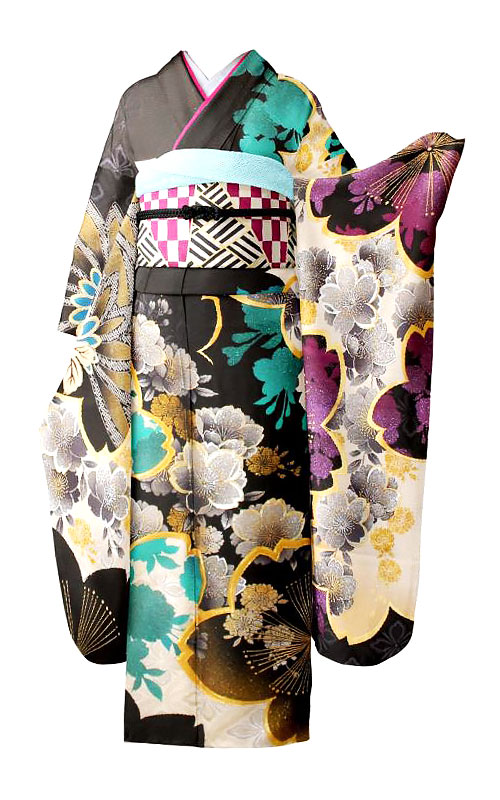 黒＊振袖＊NYLON JAPAN＊振袖撮影会2022