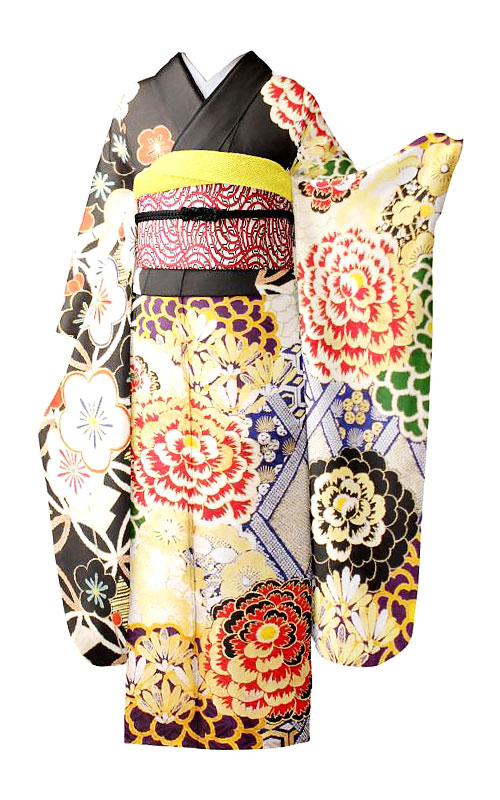 黒＊振袖＊NYLON JAPAN＊振袖撮影会2022