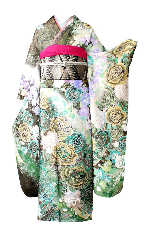 緑＊振袖＊NYLON JAPAN＊振袖撮影会2022