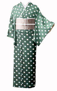 緑の着物人気です！着物デートやカフェ巡り・長野市内散策にも観光にもおすすめの着物レンタル