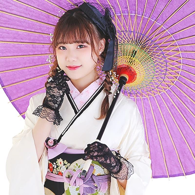 【成人式キャンペーンをご利用の素敵なお客様をご紹介】振袖 白 レースグローブ|たちばな公式