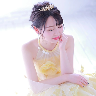 【成人式キャンペーンをご利用の素敵なお客様をご紹介】ドレス 黄|たちばな公式