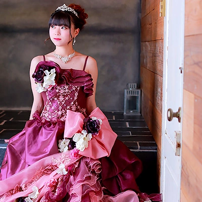 【成人式キャンペーンをご利用の素敵なお客様をご紹介】ドレス 紫|たちばな公式