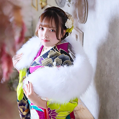 【成人式キャンペーンをご利用の素敵なお客様をご紹介】振袖 緑|たちばな公式