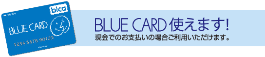 BLUE CARD　ブルーカード