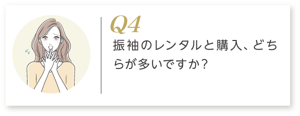 Q4 振袖展示会に行くときの持ち物や準備はありますか？