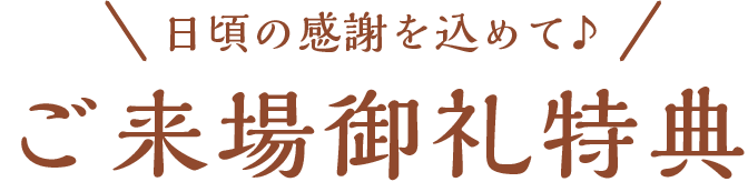ご来場御礼特典タイトルバナー　WebDM用 路面